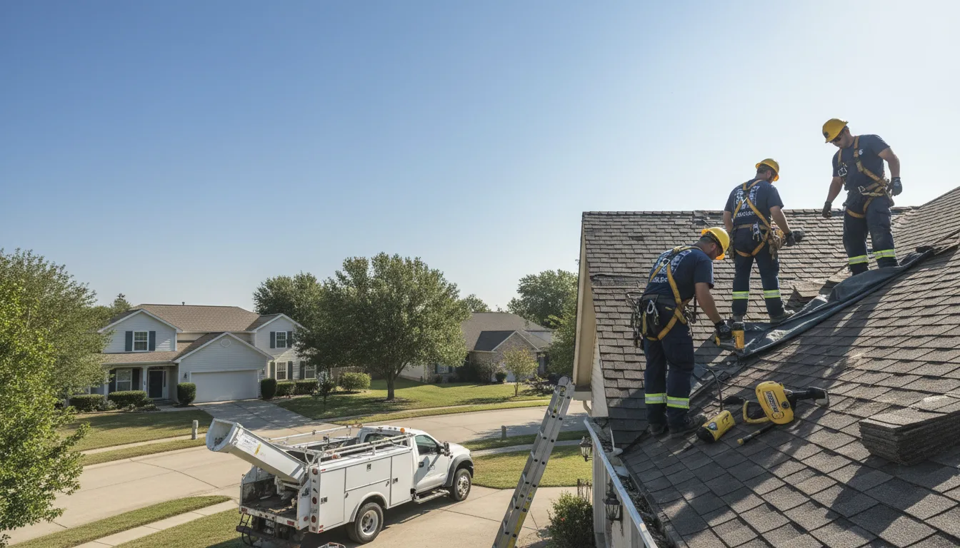 Roof Flashing Repair in Haverford, PA